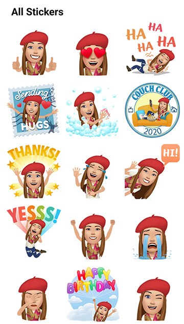 Facebook stickers